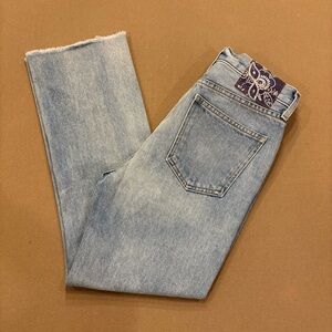 B Sides Stowe Jeans Size 24 Distressed Knees